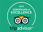 2019 TripAdvisor Certificate of Excellence
